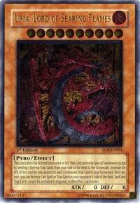 Uria, Lord of Searing Flames (UTR) - Shadow of Infinity - YuGiOh card