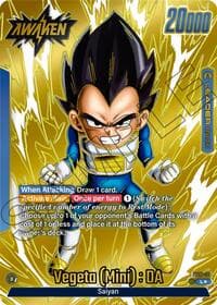 Vegeta (Mini) : DA (Gold) - Tournament and Championship Promos - Dragon Ball Super: Fusion World card