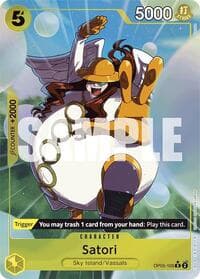 Satori (Alternate Art) - Premium Booster -The Best- - One Piece Card Game card