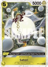 Satori (Jolly Roger Foil) - Premium Booster -The Best- - One Piece Card Game card