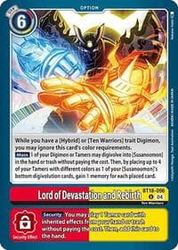 Lord of Devastation and Rebirth - Release Special Booster 2.0 - Digimon Card Game card