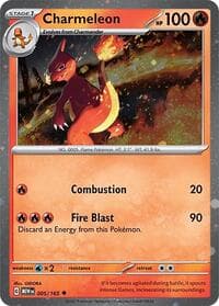 Charmeleon - 005/165 (Cosmos Holo) - Miscellaneous Cards & Products - Pokemon card