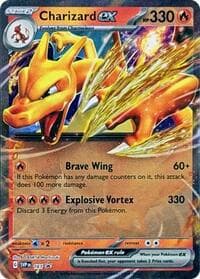 Charizard ex - 161 - SV: Scarlet & Violet Promo Cards - Pokemon card