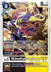 RhinoKabuterimon - Release Special Booster 2.0 - Digimon Card Game card