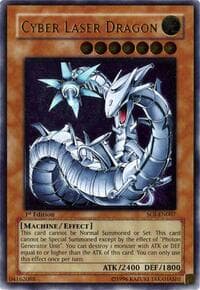 Cyber Laser Dragon (UTR) - Shadow of Infinity - YuGiOh card