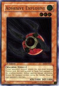 Adhesive Explosive (UTR) - Shadow of Infinity - YuGiOh card