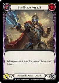 Spellblade Assault (Yellow) - Historic Pack 1 Blitz Deck: Viserai - Flesh and Blood TCG card