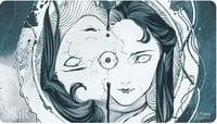 Secret Lair 2024: Peach Momoko - Deep Thoughts Deep Feelings: Time Sieve Playmat for Magic: The Gathering - Ultra Pro Playmats - Playmats card