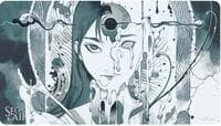 Secret Lair 2024: Peach Momoko - Deep Thoughts Deep Feelings: Aetherize Playmat for Magic: The Gathering - Ultra Pro Playmats - Playmats card