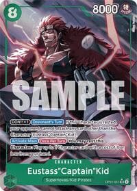 Eustass"Captain"Kid (OP01-051) (Alternate Art) - Premium Booster -The Best- - One Piece Card Game card