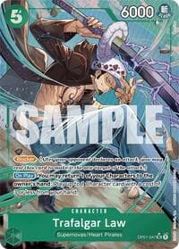 Trafalgar Law (OP01-047) (Alternate Art) - Premium Booster -The Best- - One Piece Card Game card