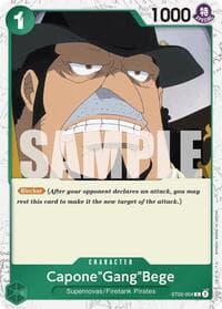 Capone"Gang"Bege (ST02-004) (Jolly Roger Foil) - Premium Booster -The Best- - One Piece Card Game card