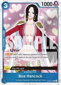 Boa Hancock (ST03-013) (Jolly Roger Foil) - Premium Booster -The Best- - One Piece Card Game card