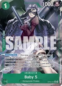 Baby 5 (OP05-034) (Full Art) - Premium Booster -The Best- - One Piece Card Game card