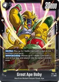 Great Ape Baby - Ultra Limit - Dragon Ball Super: Fusion World card