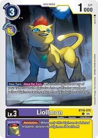 Liollmon - Release Special Booster 2.0 - Digimon Card Game card