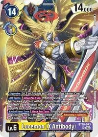Lucemon (X Antibody) - Release Special Booster 2.0 - Digimon Card Game card