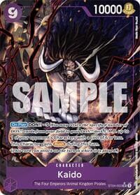 Kaido (ST04-003) (Alternate Art) - Premium Booster -The Best- - One Piece Card Game card