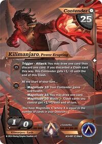 Kilimanjaro, Power Erupting - Genesis Returns - Alpha Clash card
