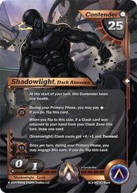 Shadowlight, Dark Absence - Genesis Returns - Alpha Clash card