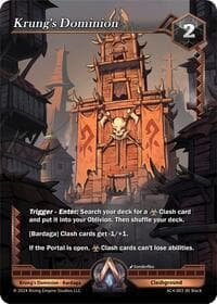 Krung's Dominion - Genesis Returns - Alpha Clash card