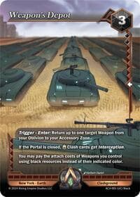 Weapon's Depot - Genesis Returns - Alpha Clash card