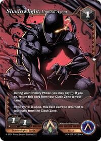 Shadowlight, Umbral Agent - Genesis Returns - Alpha Clash card