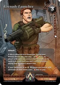 Grenade Launcher - Genesis Returns - Alpha Clash card