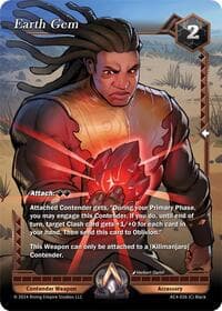 Earth Gem - Genesis Returns - Alpha Clash card