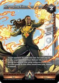 Resurging Fire - Genesis Returns - Alpha Clash card