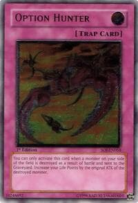 Option Hunter (UTR) - Shadow of Infinity - YuGiOh card