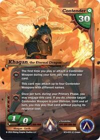 Khagan, the Eternal Dragon - Genesis Returns - Alpha Clash card