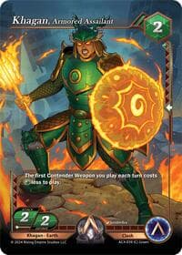Khagan, Armored Assailant - Genesis Returns - Alpha Clash card