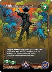 Pestilence, Omen's Arrival - Genesis Returns - Alpha Clash card