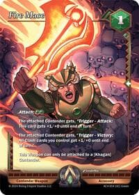 Fire Mace - Genesis Returns - Alpha Clash card