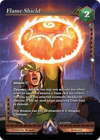 Flame Shield - Genesis Returns - Alpha Clash card