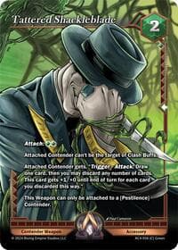 Tattered Shackleblade - Genesis Returns - Alpha Clash card