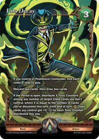 I am Decay - Genesis Returns - Alpha Clash card