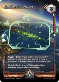 Earth's Stratosphere - Genesis Returns - Alpha Clash card
