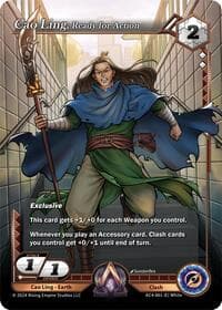 Cao Ling, Ready for Action - Genesis Returns - Alpha Clash card