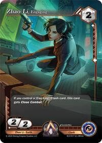 Zhao Li, Engaging - Genesis Returns - Alpha Clash card