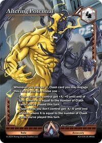 Altering Potential - Genesis Returns - Alpha Clash card