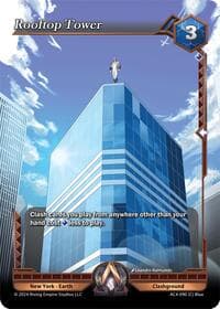 Rooftop Tower - Genesis Returns - Alpha Clash card