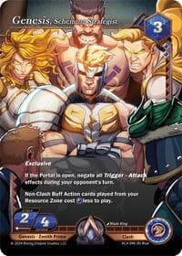Genesis, Scheming Strategist - Genesis Returns - Alpha Clash card