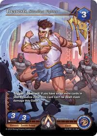 Genesis, Steadfast Fighter - Genesis Returns - Alpha Clash card