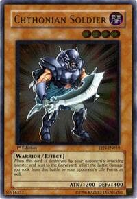 Chthonian Soldier (UTR) - Elemental Energy - YuGiOh card