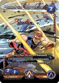 Mean-Streak, Swift Sentry - Genesis Returns - Alpha Clash card
