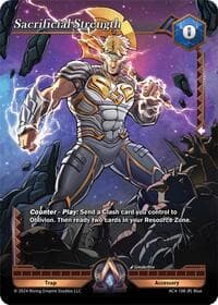 Sacrificial Strength - Genesis Returns - Alpha Clash card