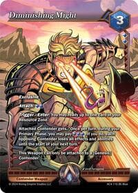 Diminishing Might - Genesis Returns - Alpha Clash card