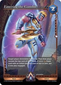 Entering the Gambit - Genesis Returns - Alpha Clash card